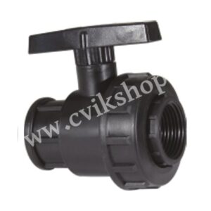 KPE golyóscsap BB 1"-1" Plas
